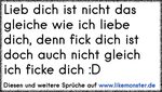 A: Ich mag dich nicht -.-B: Ich dich auch nicht -.-A: Schön,